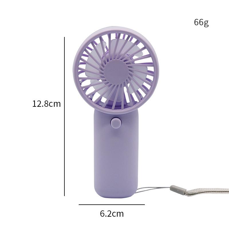 New Handheld/Stand Usb Rechargeable Portable Handheld Fan Cute Plastic Design Dual Use Summer Cooling Fan For Kids & Adults