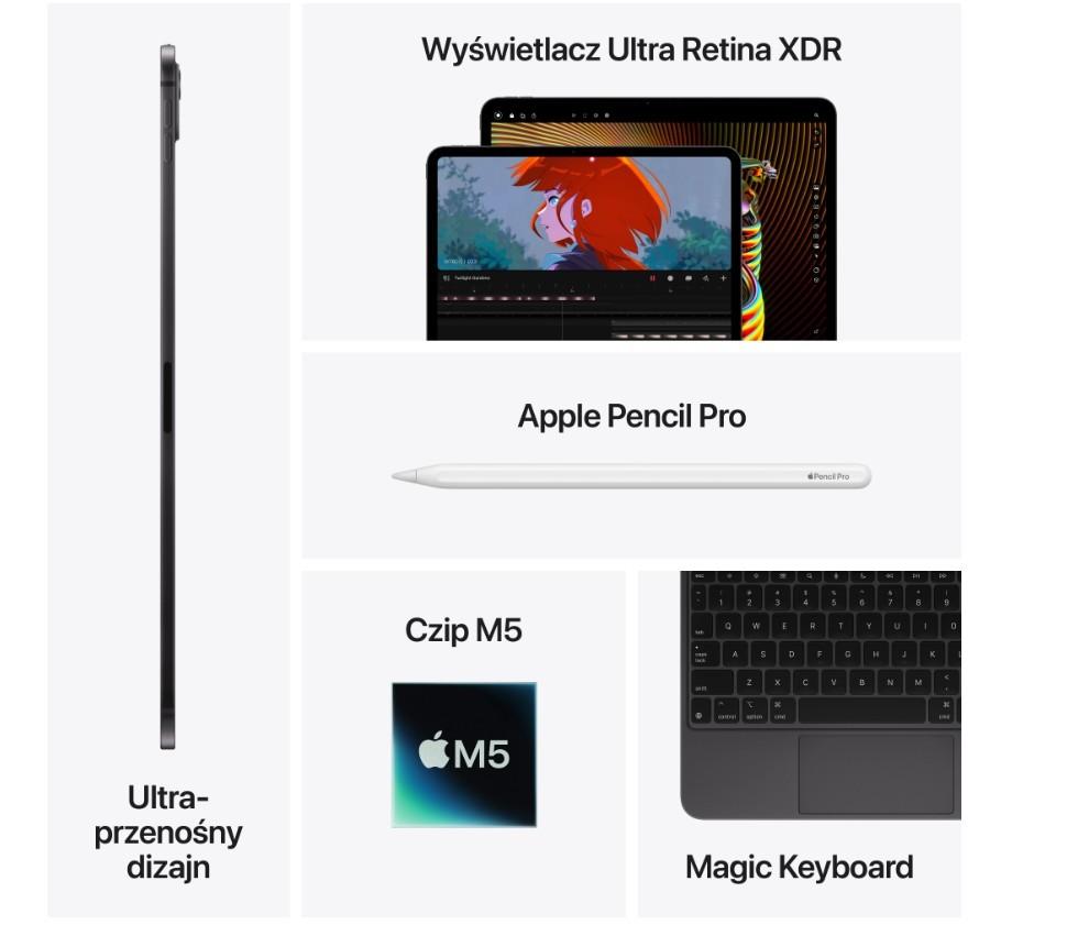 IPad Pro 11 Zoll Wi-Fi 512 GB Standardglas - Space Grau