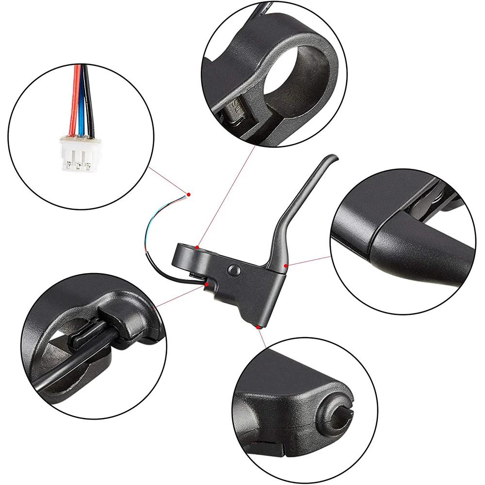 Bromshandtag för Xiaomi M365 1S Pro 2 Elskoter Bromsspak Handtagsenhet Delar för Ninebot Max G30 Elskoter