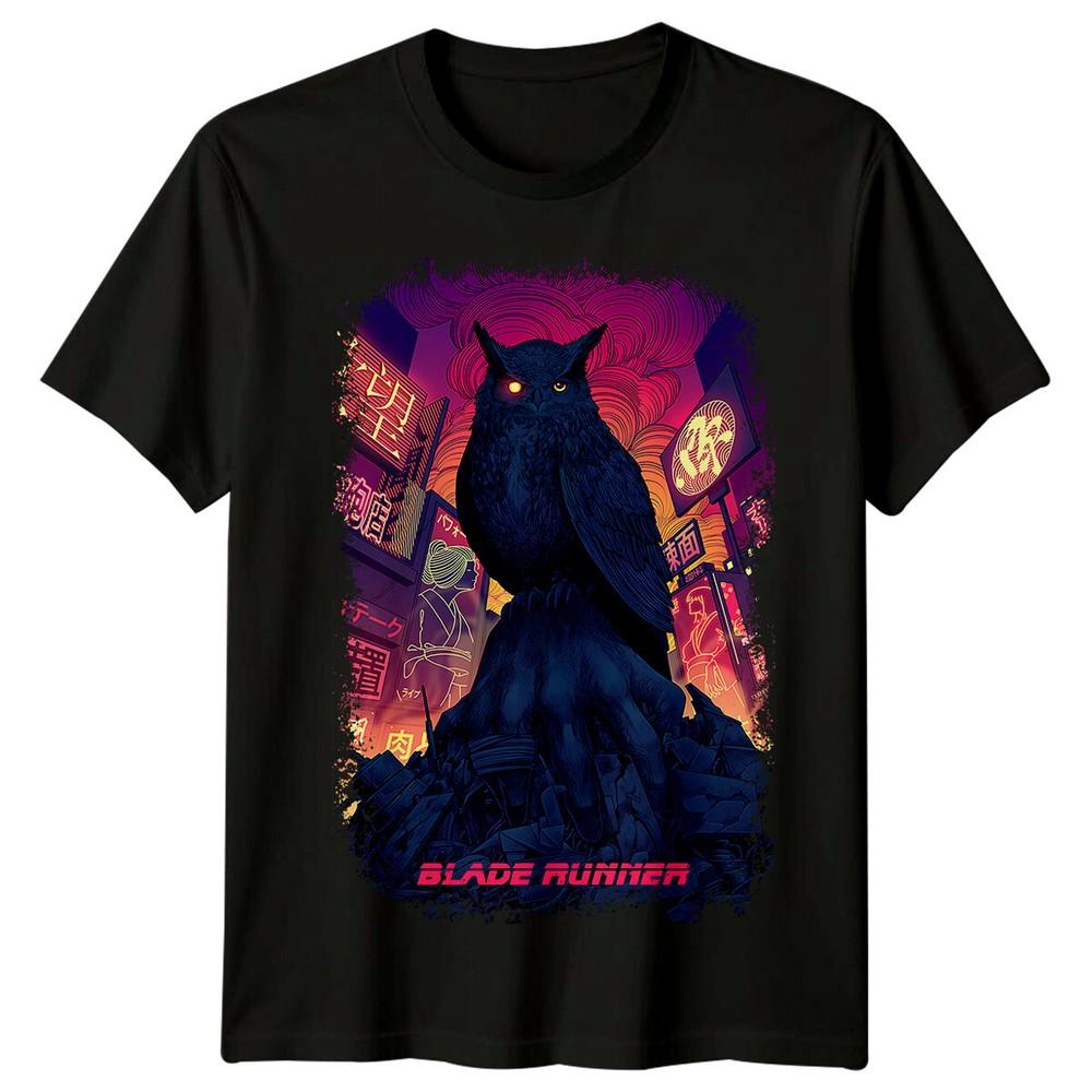 Бегущий по лезвию (1982) Футболка в стиле постера фильма, ретро, унисекс, подарок для фанатов 4XL