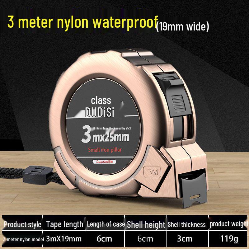 High Precision Tape Measure: 3m, 5m, or 7.5m Steel Ruler for Woodworking and Measuring