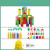 Vibrant Wooden Large Building Blocks For Early Education And Shape Matching Fun For Children