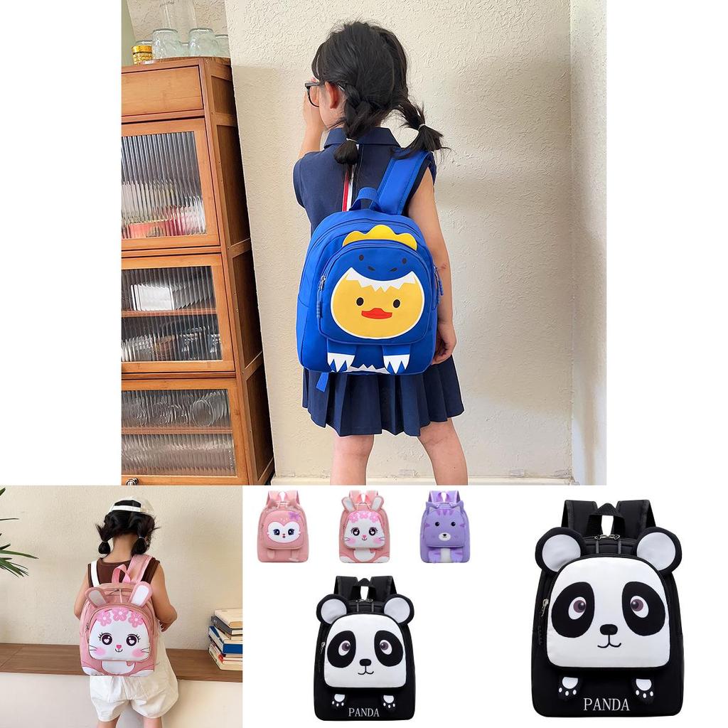 Urocza Postać z Kreskówki Plecak Przedszkolny Uniwersalny Stylowa Nylonowa Torba Dla Chłopców i Dziewczynek