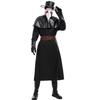 Halloween pestlegekappe kappe kappe kostyme nebbmaske steampunk ballkostyme