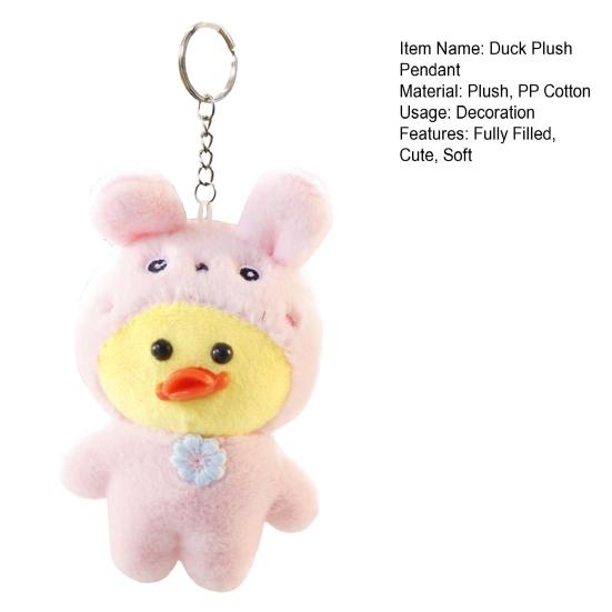 12 cm süßer Schlüssel, entzückender Ornament-Anhänger, Panda-Puppe, Plüsch