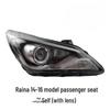 Hyundai Reina 2014 Front Headlight Assembly: High & Low Beam Lamp Housing Cover