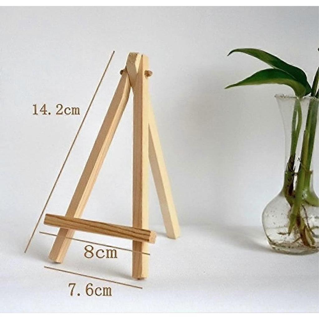 10 x Mini Little Small Wood Chalkboard Display Easel Party Sign Photo memo Holder Place Card Name Card
