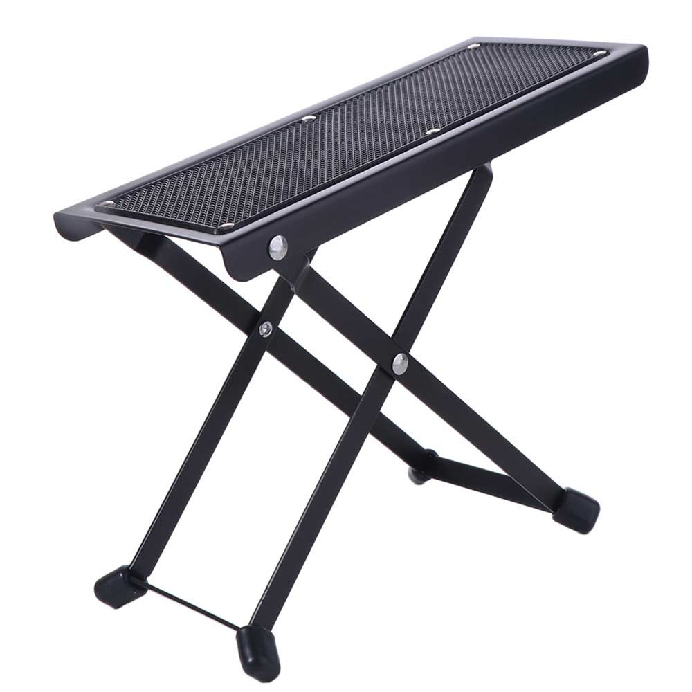 Folding Guitar Pedal Stool 4-Height Classical Guitar Footstool  Guitar Accessories
