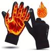Plush Touch Screen Gloves Touchable Screen Skiing Gloves New Driving Mittens  Gift