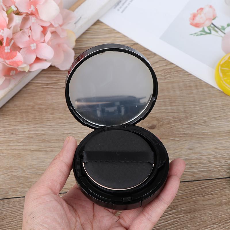 15ml prázdný vzduchový polštářek Puff Box Nádoba na CC krém na přebalování Pouzdro na houbu Zrcátko