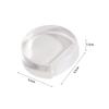 Light Weight Silicone Door Stop Self Adhesive Door Block Transparent Door Stopper  Bedroom