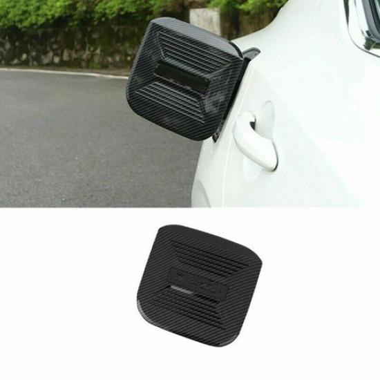 For Nissan Sentra Sylphy 2020 2021 Carbon Fiber Car Fuel Gas Tank Cap Cover Trim