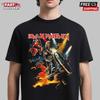 Iron Maiden Run For Your Lives Världsturné 2025 UK T-shirt, Gåva till Fans Unisex T-shirt