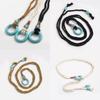 Bohemian Style Waist Rope With Tie Knot Closure For Casual Summer Outfits