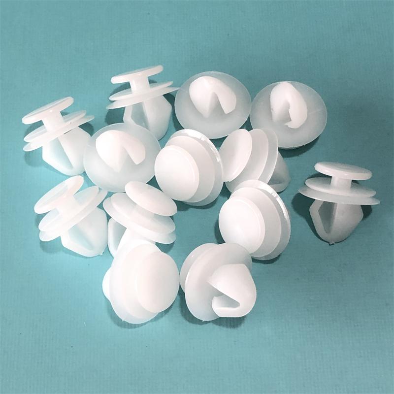 50PCS Car Door Trim Panel Clips Rivets Plastic Auto Fastener Sill Moulding Cover Trim Clips for Volvo Vehicles 30648141