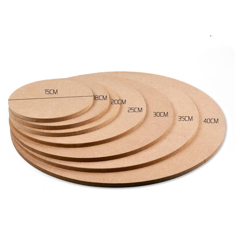 Keramikkunst Drehteller Rückplatte Kreisförmige Dichteplatte Trockenplatte Pressplatte Skulptur Modell Palette 15/30/45CM