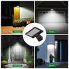 Lampe Solaire Exterieur - AIMOONSA - 104 LEDs - 150° Détecteur de Mouvement - IP65 - 1200 Lumens