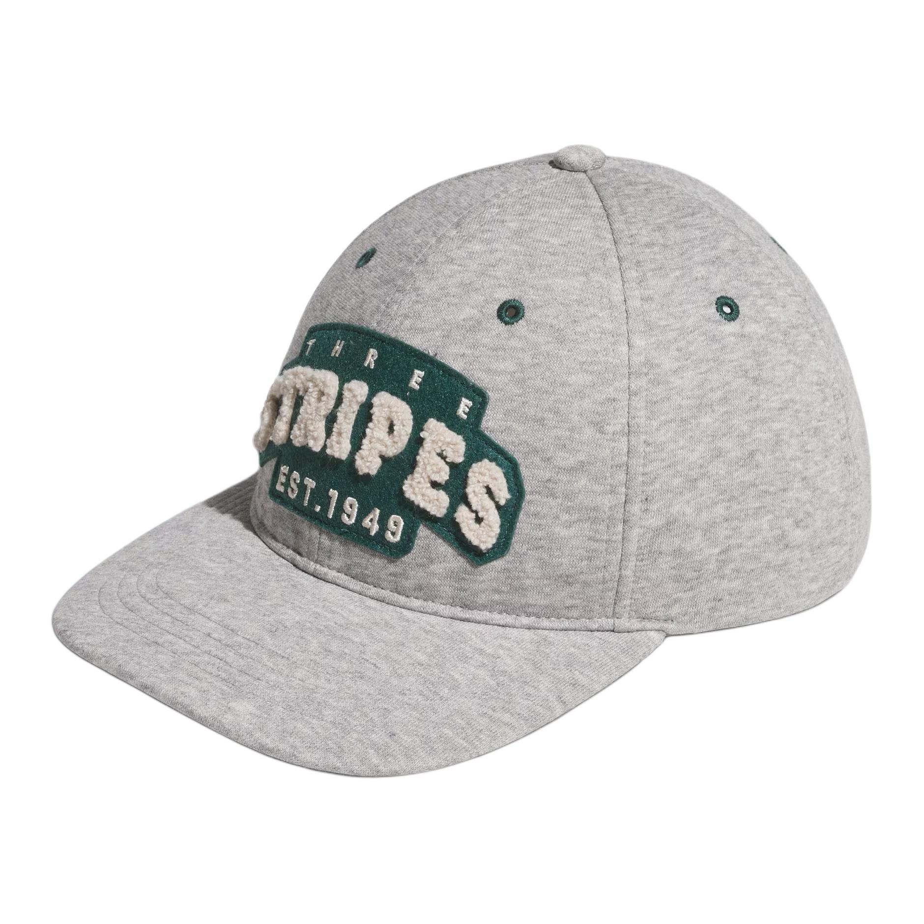 

Adidas Cotton Baseball Caps Unisex Gray Adidas JF6258 OSFM сірий колір