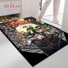 Law Enforcement Unicorn Shield Graphic Carpet Living Room And Bedroom Mats Printing Protective Pad Gift Office Chair Cushion