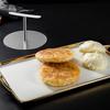 Stainless Steel Burger Press Non Stick Meat Steak Press Kitchen Tool Grill Press Flat Bottom Meat Press For Kitchen Grilling
