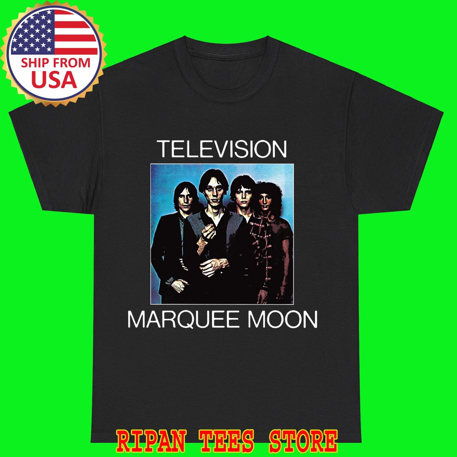 TELEVISION Marquee Moon Black T-Shirt Tee Top Unisex L