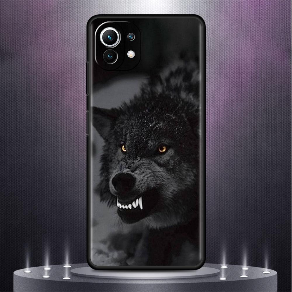 Wolf Tier Cool Tiger Hülle Für Xiaomi Mi Poco X3 X4 NFC M3 Mi 11 11T 10 T 9T 12 9 10T Lite Silikon Rückseite Handyhülle