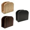Wooden Freestanding Napkin Holder Rustic Paper Tissue Dispenser for Restaurant Table and Home Décor