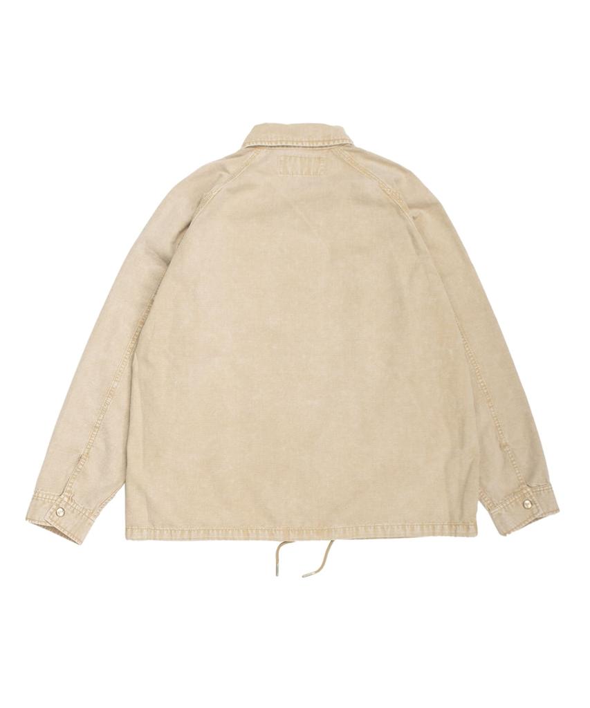 Universal Overall [Japan Collection] Vintage Garment Dye Coach Jacket(Woman) Beige