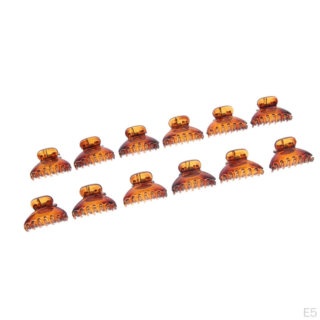12 Pieces Clamp Hair Accessory