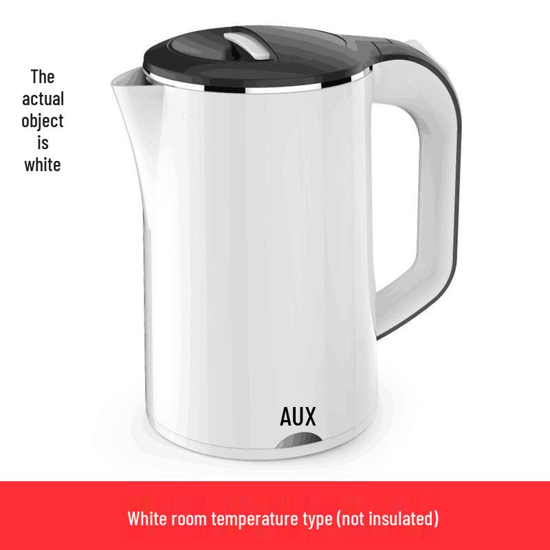 Auxes Insulated Electric Kettle: Large Capacity, Constant Temperature, Fast Heating, Compact for Home and Dorm Use