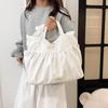 Women's Bag New Fashion Pleated Armpit Bag Shoulder Bag Solid Color Large Capacity Design Sense High Quality Bag
