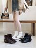 2025 Autumn and Winter New Pointed Short with Thin Temperament French Fashion Sexy Beauty Female Internet Celebrity Short Boots
