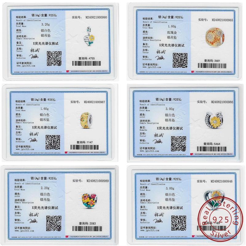 925 Silver Fashion Golden Sunflowers Heart Charms Beads Fit Qikaola 925 Original Bracelets Luxury Party DIY Jewelry