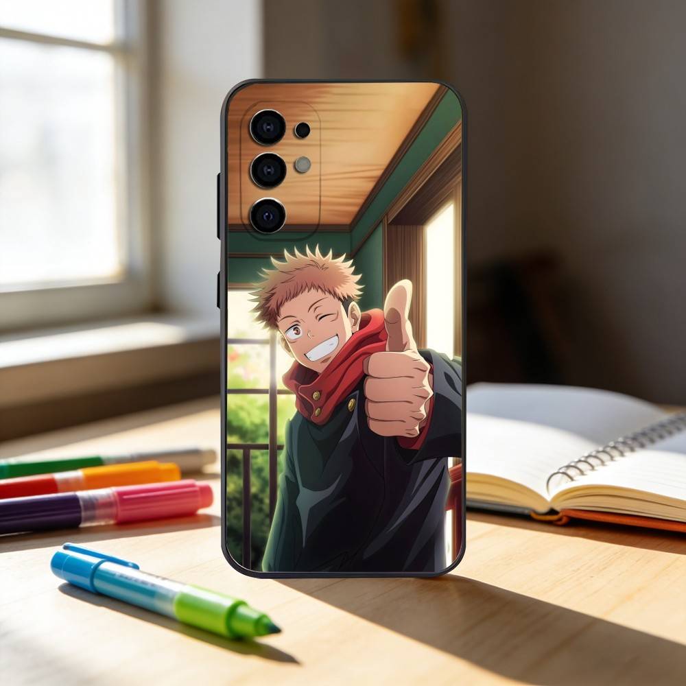 s-Sukuna a-Anime Ryomen   Phone Case For Samsung S25,S24,S21,S22,S23,S30,Ultra,S20,Plus,Fe,Note,10,9,5G Black Cover Samsung S24