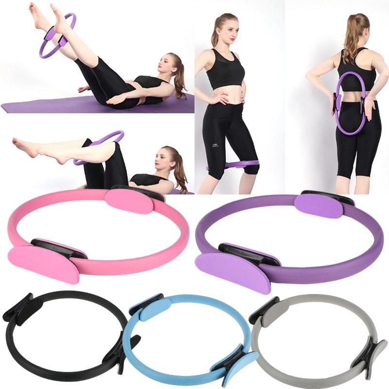 Ring Yoga Fitness Pilates Accessory Wheel Stretching Home Fit Body Slimming Leg