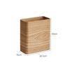 Cestino per la spazzatura in stile nordico giapponese cestino in legno massello scatola portaoggetti in legno per la casa cestino creativo per camera da letto soggiorno cucina