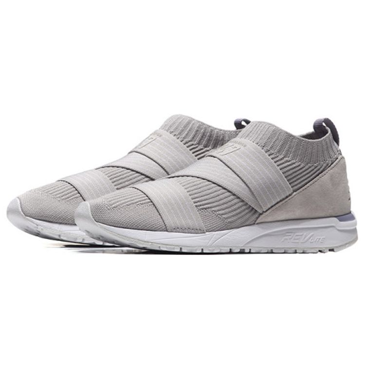 New Balance Nb 247 Classic Comfortable Elegant Fabric Pigskin Low-Top Casual Running Shoes Women sneaker Grandma-Gray WRL247KG
