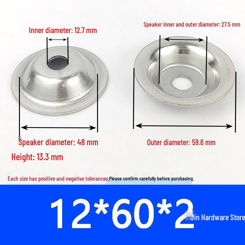 304 Stainless Steel Bowl Gasket with Washer for Adjustable Foot Cup and Recessed Hole Screw