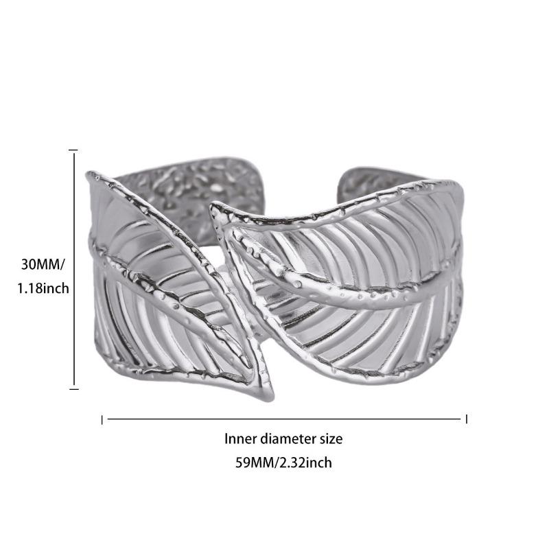 Folded Smooth Open Bracelet Fashion Light Luxury Temperament Bracelet Niche Versatile High-end Sense Jewelry Women