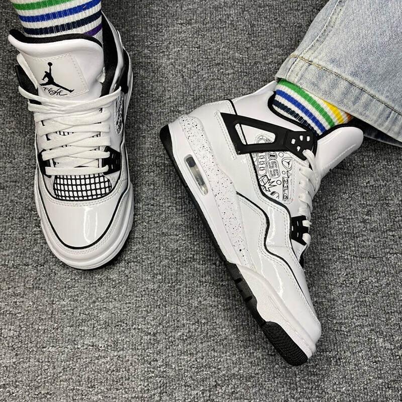New Jordan 4 Retro 'SE DIY' GS DC4101-100