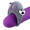 Men's Vibrating Delay Ring & Clitoral Teaser for Foreplay