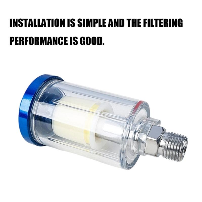 Automotive Painting Accessory Plastic Filter Air Oil Water Separator With Regulator Fit Multiple Sprayer Model