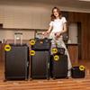 Suitcase Set - 6 PCS - Hard-Shell - Waterproof - 4 Wheels 360°