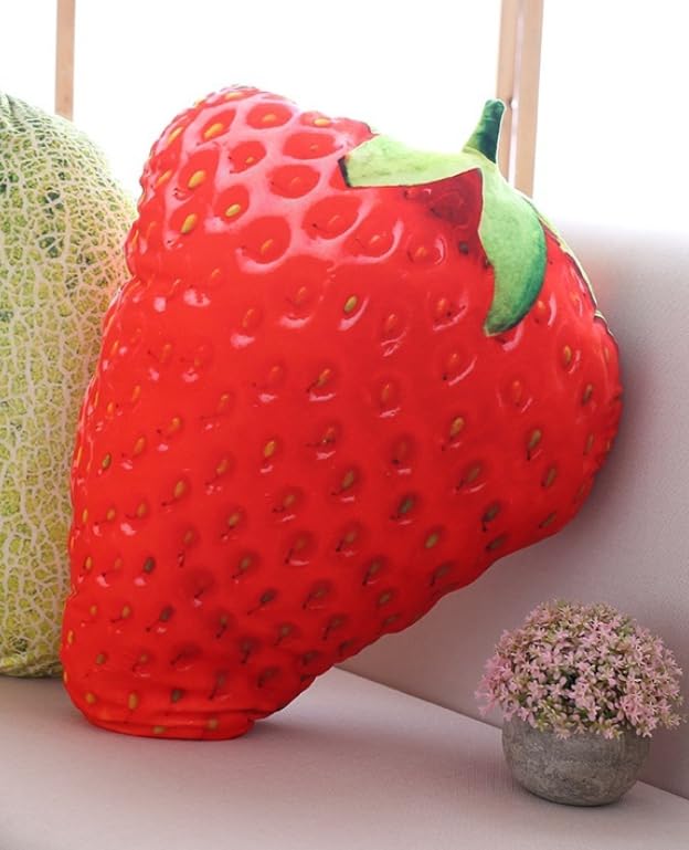 [dokidoki] Strawberry Fruit Cushion Body Pillow Fruit Plush Toy Fun Item Event Party Favors Berry Gift Cute Moe Instagram Ichigo Strawberry