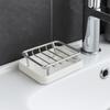 Stainless Steel Double-Layer Soap Box Rustproof Soap Storage Box Convenient Soap Drain Box  Hotel