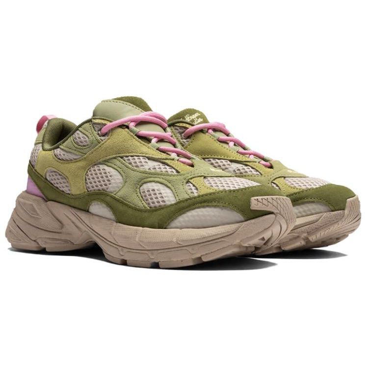 KidSuper Studios X Puma Velophasis NU Olive Green Men Sneakers Putty 396778-01