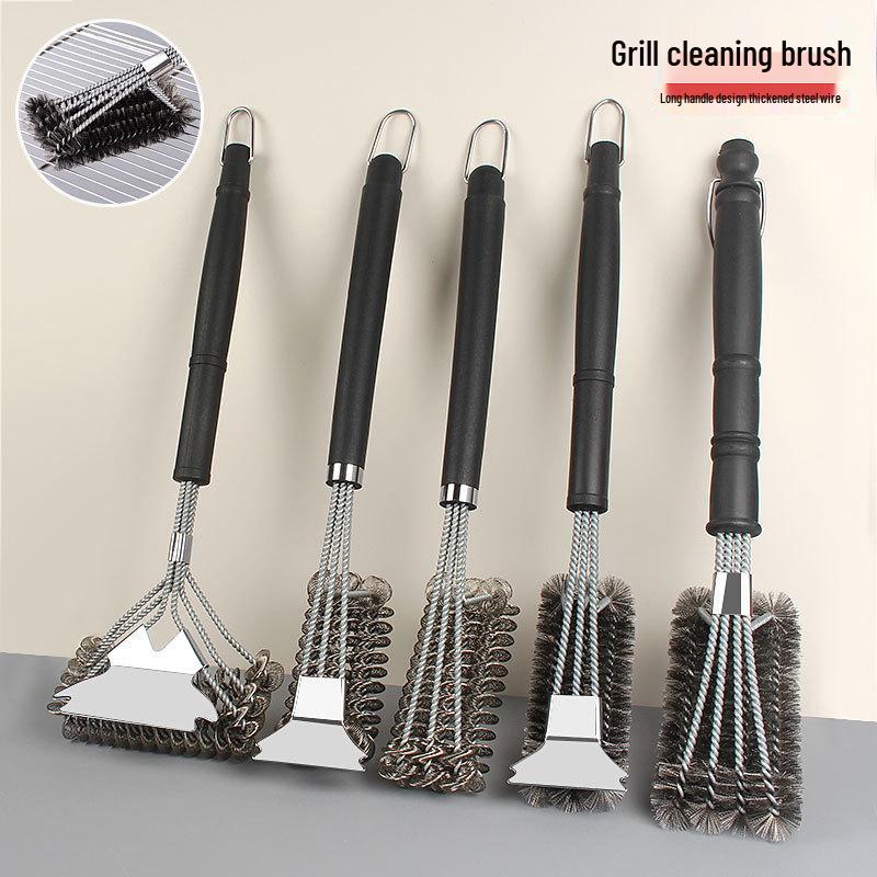 Stainless Steel BBQ Grill Cleaning Brush - Special Wire Brush for Grills and Ovens