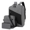 Men's Lightweight Laptop & Travel Backpack 3-Piece Set