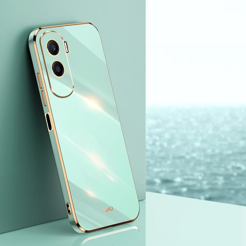 For Honor 90 Lite Case Honor 90 Lite Phone Case Honor 90  Back Cover Honor 90 Pro Luxury Square Plating Ring Holder Stand Case