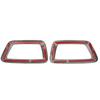 2pcs Interior Door Handle Panel Cover Trim Vehicle Inner Decoration Fit for   2016‑2020 2 Doors